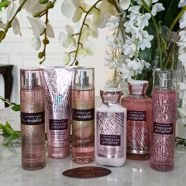 New Packaging! Bath & Body Works A Thousand Wishes